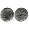 (195a) Estados Unidos de América. 1997(P). 1 Dime (SC)