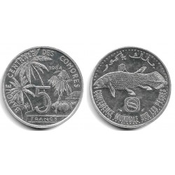 (15) Islas Comores. 1984. 5 Francs (SC)