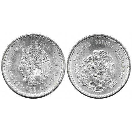 (465) Estados Unidos Mexicanos. 1948. 5 Pesos (SC)