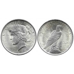 (150) Estados Unidos de América. 1922. 1 Dollar (EBC+) (Plata)