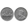 (30) Canadá. 1935. 1 Dollar (EBC) (Plata)