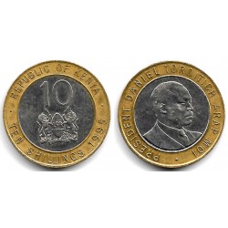 (27) Kenia. 1995. 10 Shillings (MBC)