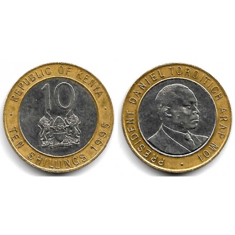 (27) Kenia. 1995. 10 Shillings (MBC)