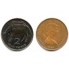 (2) Santa Helena y Ascensión. 1984. 2 Pence (EBC)