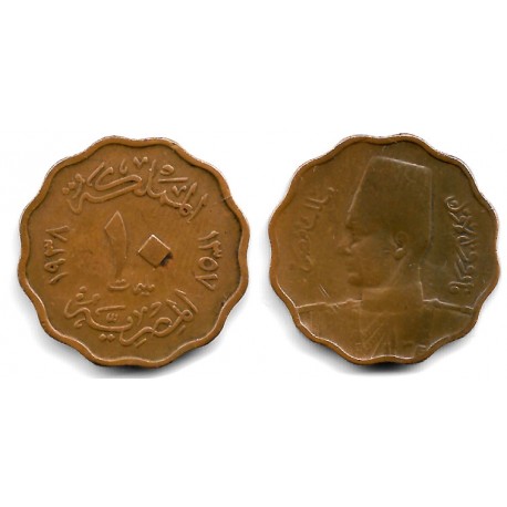 (361) Egipto. 1938. 10 Milliemes (MBC-)