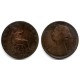 (754) Gran Bretaña. 1888. Half Penny (RC)