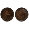 (754) Gran Bretaña. 1888. Half Penny (RC)