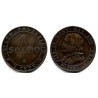 (1372) Ciudad del Vaticano. 1867. 1 Soldo (BC/BC-)