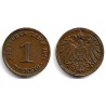 (10) Imperio Alemán. 1912(A). 1 Pfennig (EBC)