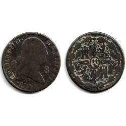 Carlos IV. 1796. 8 Maravedí (BC/BC-) Ceca de Segovia