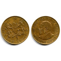 (10) Kenia. 1970. 5 Cents (MBC)