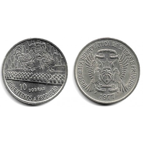 (29) Santo Tomé y Príncipe. 1977. 10 Dobras (SC)