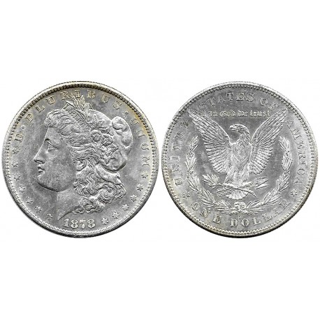 (110) Estados Unidos de América. 1878(S). 1 Dollar (SC/SC-) (Plata)