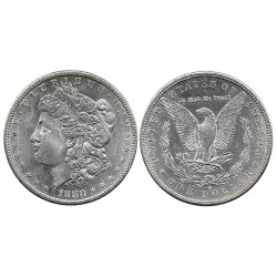(110) Estados Unidos de América. 1880(S). 1 Dollar (SC-) (Plata)