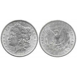 (110) Estados Unidos de América. 1904(O). 1 Dollar (SC/SC-) (Plata)