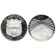 Medalla Fútbol Club Barcelona. 75 Aniversario (EBC+) (Plata) 40mm