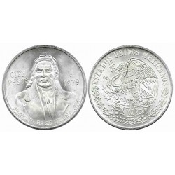 (483.2) Estados Unidos Mexicanos. 1979. 100 Pesos (EBC+) (Plata)