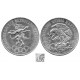 (479.3) Estados Unidos Mexicanos. 1968. 25 Pesos (EBC+) (Plata) Golpe en el canto