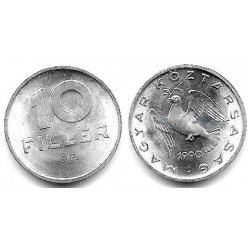 (572) Hungría. 1990. 10 Filler (SC)