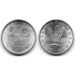 (573) Hungría. 1990. 20 Filler (SC)