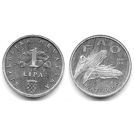 (13) Croacia. 1995. 1 Lipa (EBC+)