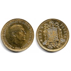 Estado Español. 1966*(19-72). 1 Peseta (SC)