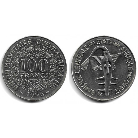 (4) Estados África Oeste. 1996. 100 Francs (EBC)