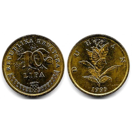 (6) Croacia. 1993. 10 Lipa (EBC)