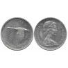 (70) Canadá. 1967. 1 Dollar (EBC+) (Plata)