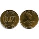 (19) Zaire. 1988. 10 Zaires (EBC+)