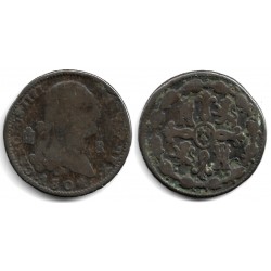 Carlos IV. 1804. 8 Maravedí (BC-) Ceca de Segovia