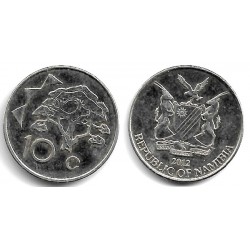 (2) Namibia. 2012. 10 Cents (EBC)
