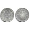 (7) Imperio Alemán. 1875(G). 1 Mark (BC) (Plata)