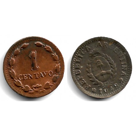 (37a) Argentina. 1948. 1 Centavo (MBC+)