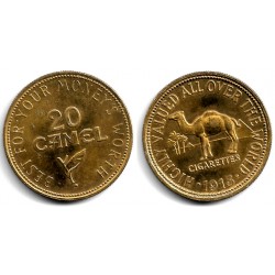 Medalla Conmemorativa. Camel. Cigarrettes (EBC)