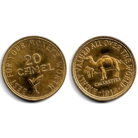 Medalla Conmemorativa. Camel. Cigarrettes (EBC)