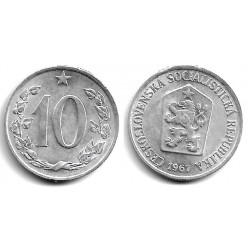 (49.1) Checoslovaquia. 1967. 10 Haleru (EBC)