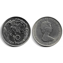 (4) Santa Helena y Ascensión. 1984. 10 Pence (SC)