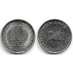 (108) Rumania. 1992. 10 Lei (SC-)