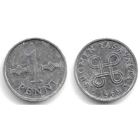 (44a) Finlandia. 1969. 1 Penni (SC-)