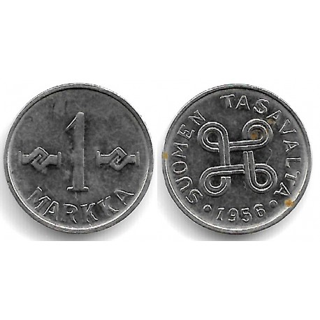 (36a) Finlandia. 1956. 1 Markka (MBC)