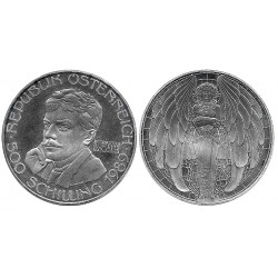 (2991) Austria. 1989. 500 Schilling (EBC+) (Plata)