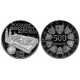 (2976) Austria. 1986. 500 Schilling (EBC+) (Plata)