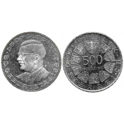 (2959) Austria. 1982. 500 Schilling (EBC+) (Plata)