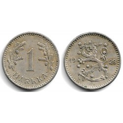 (30) Finlandia. 1928. 1 Markka (MBC+)