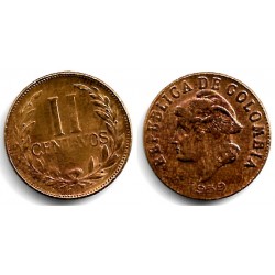 (214) Colombia. 1959. 2 Centavos (MBC)
