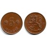 (22) Finlandia. 1918. 5 Pennia (EBC)