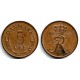 (848.1) Dinamarca. 1968. 5 Ore (MBC)