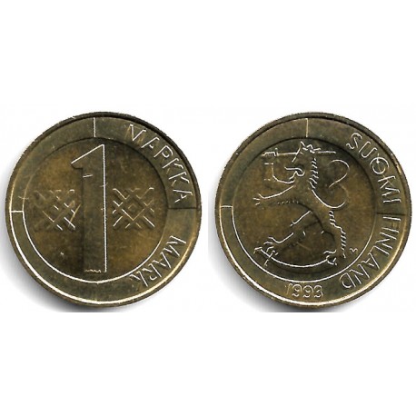 (76) Finlandia. 1993. 1 Markka (SC)