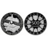 (2984) Austria. 1988. 500 Schilling (EBC+) (Plata)